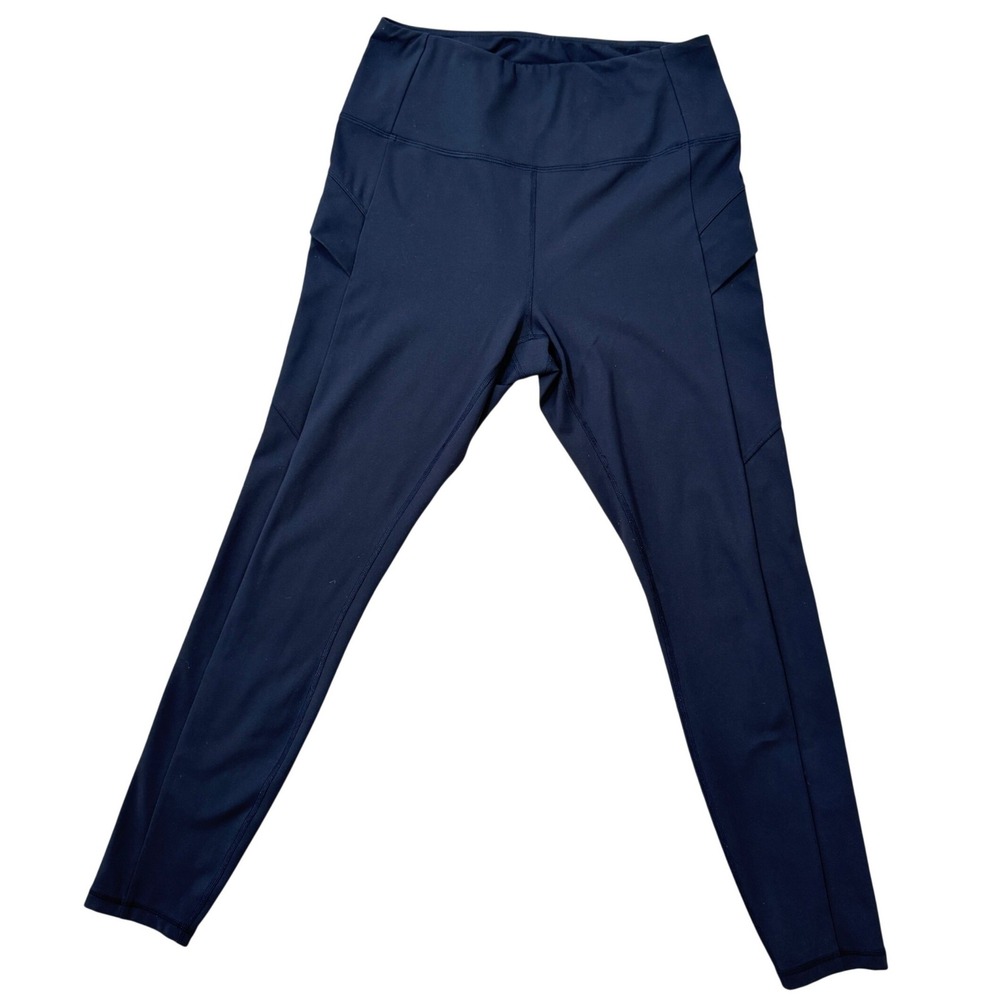 Avalanche Outdoor Supply Co Black High Waisted Cargo Pocket Leggings Large